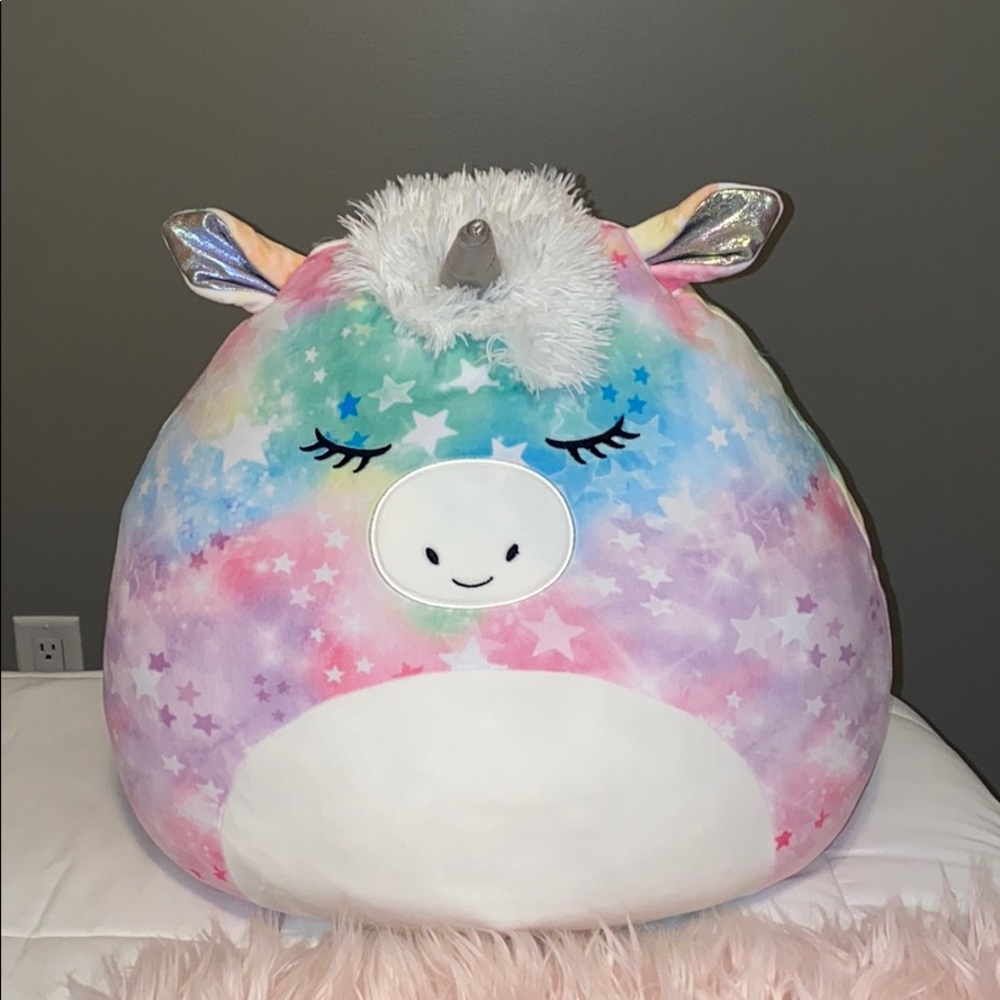 Squishmallows for justice 20 inch unicorn